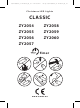 Emos CLASSIC ZY2054 Manual