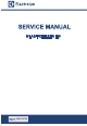Electrolux BLAST CHILLER LW Service Manual