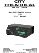 City Theatrical QolorFLEX 5750 User Manual