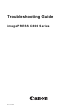 Canon imagePRESS C800 Series Troubleshooting Manual