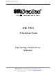 SR Instruments SR Scales SR 735i Operating And Service Manual