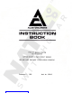 AlIis-Chalmers Ruptair F Series Instruction Book