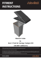 Alu-Cab SH-BKT-GEN3/CC Fitment Instructions