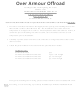 Over Armour Offroad CA-MAVERICKX3-4-RW01 Instructions For Installation And Care