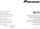 Pioneer ND-PS1 Instruction Manual