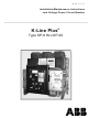 ABB K-Line Plus KP-8 Installation & Maintenance Instructions Manual