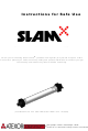 Atexor Slam Hornet 1x18W Instructions For Safe Use