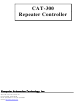 Computer Automation Technology CAT-300 Manual