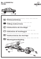Jaeger 21500573J Fitting Instructions Manual