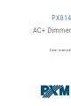 PXM PX814 User Manual