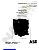 ABB 5VHK 250 Installation & Maintenance Instructions Manual