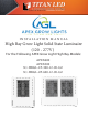 Titan LED Apex Grow Lights APEX600 Installation Manual