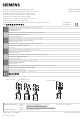 Siemens 3VT9100-4TN30 Operating Instructions