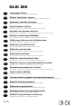 Ikra GLSI 260 Operating Instructions Manual