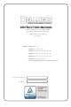 Dellmeco DME Series Instruction Manual