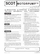 Fusion SCOT MOTORPUMP 126 Manual