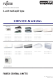 Fujitsu AUXG07KVLA Service Manual