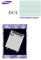 Samsung DCS Programming Manual
