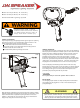 J.W. Speaker 9770 Series Instruction