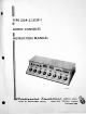 Continental Electronics 212P-2 Instruction Manual