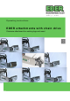 EDER Maschinenbau Bark Stripper ESG-C Operating Instructions Manual
