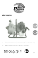 Master Pumps MPG7200C33 Owner's Manual