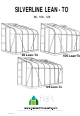 Halls SILVERLINE 126 LEAN TO Manual