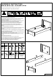 Emob ELVIS BED-LIT 90 Assembly Instruction