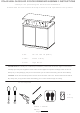 GFW POLAR HIGH GLOSS LED Assembly Instructions Manual