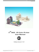 Z Corporation Z402C User Manual