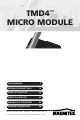 Marmitek MicroModule TMD4 X-10 User Manual