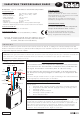urmet domus Yokis MTV500ERP Manual