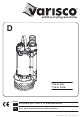 VARISCO TITAN 2GL Use And Maintenance Instructions