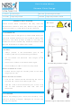 NRS Healthcare Shower Chair Series User Instructions