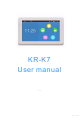 KERUI KR-K7 User Manual