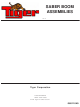 Tiger SABER BOOM JD6145-55M/R T4F Mounting And Operating Instructions