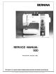 Bernina 930 Service Manual