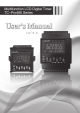 Array electronic TC-Pro480 Series User Manual