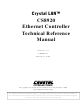 Crystal LAN CS8920 Technical Reference Manual