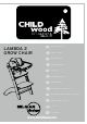 Child Wood LAMBDA 2 GROW CHAIR Assembly Instructions Manual