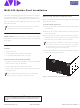 Avid Technology Milan MLN-192 Installation Manual