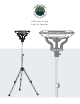 Overland Vehicle Systems UFO Solar Camp Light & Speaker Instruction Manual