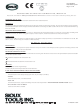 Sioux Tools IW38TAP-2Q Instructions-Parts List Manual