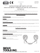 Sioux Tools IW75AP-6H Instructions Manual