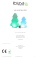 Ibiza LEDCHRISTMAS-TREE Instruction Manual