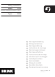 Brink 2505 Fitting Instructions Manual