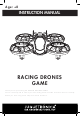 Juguetronica RACING DRONES GAME Instruction Manual