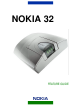 Nokia 32 Features Manual
