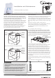 NuAire WM2-1Z Installation And Maintenance Manual