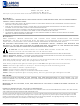 Larson Electronics WAL-TP.S-2XRL16-LED Instruction Manual